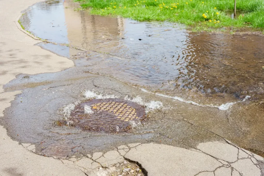 Hebeanlagen helfen, wenn Überschwemmungen oder Verstopfte Kanäle das Wasser hochdrücken