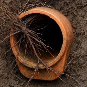 Wurzeleinwuchs kann die Rohre beschädigen