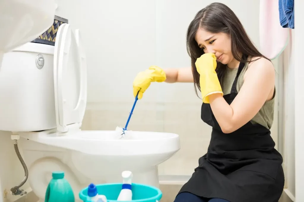 Unangenehme Gerüche aus der Toilette können teure Folgeschäden mit sich bringen